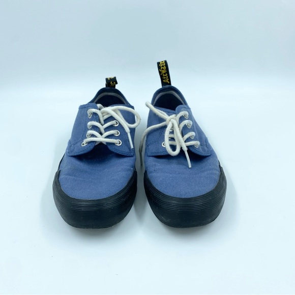 Dr. Martens Pressler Sneaker Canvas Blue UK 5 - Picture 2 of 5